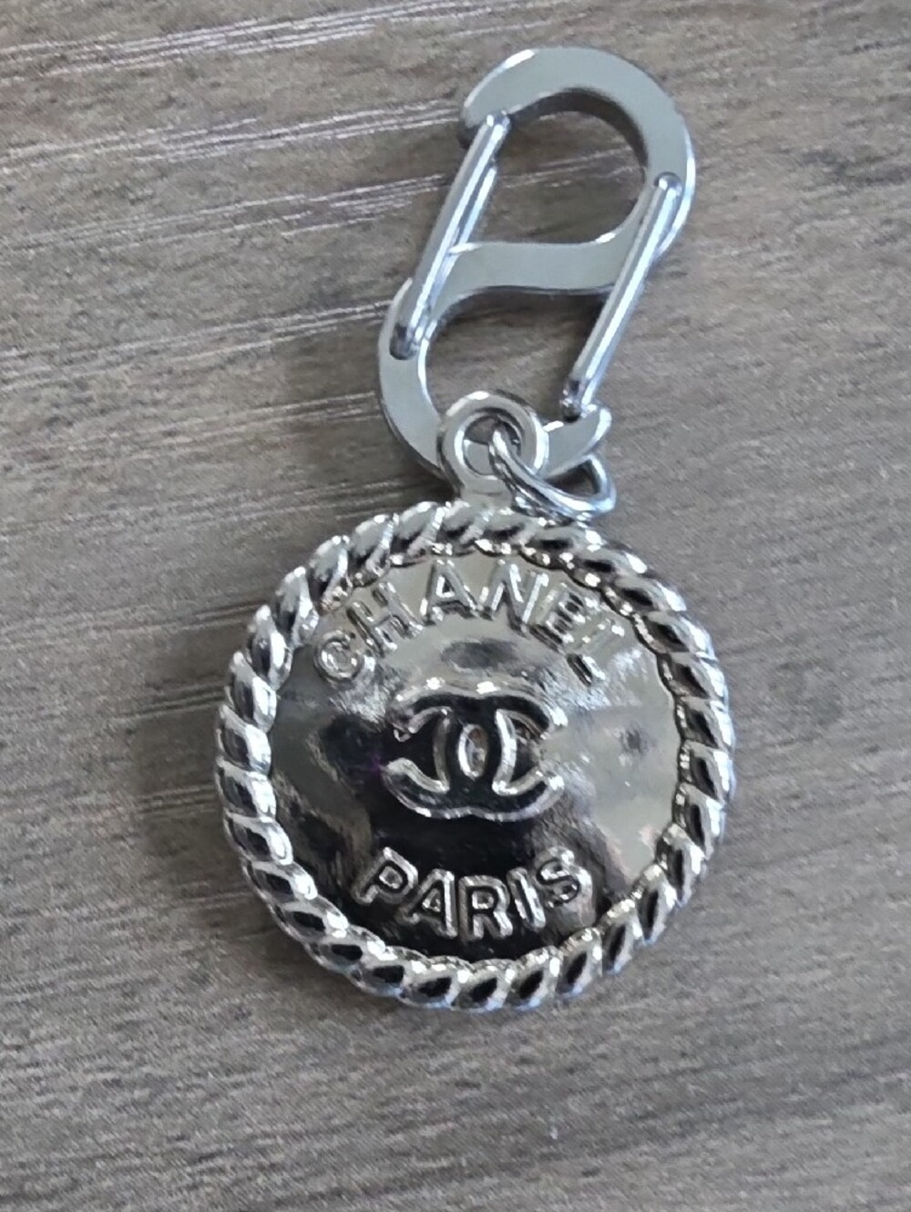 Chanel Silver Number 5 Charm Pendant - Picture 2 of 3